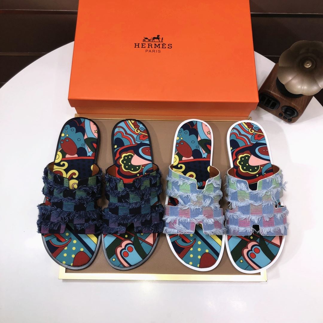 Hermes Slippers